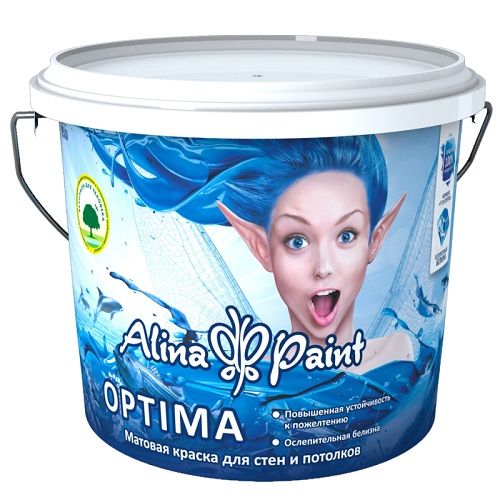 Краска акриловая ALINA PAINT Optima (25 кг)