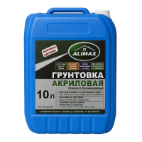 Грунтовка акриловая Alimax 10 л