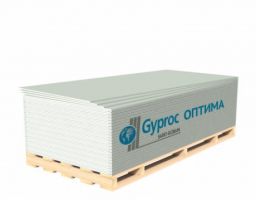 Гипсокартон Gyproc обычный потолочный  - 9,5 мм