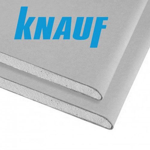 Гипсокартон стеновой ГКЛ «KNAUF» (12,5 мм