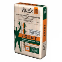 AlinEX ГКЛ «JOINT» Затирка для швов (25 кг)